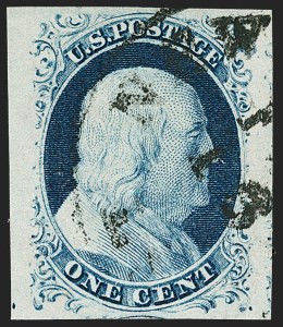 Sale 1179, Lot 2099, 1c-3c 1851-56 Issue (Scott 6-11A)