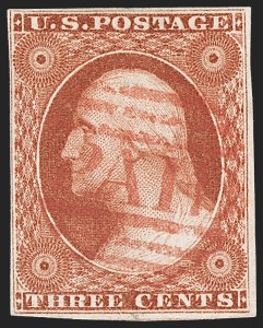 Sale 1179, Lot 2103, 1c-3c 1851-56 Issue (Scott 6-11A)