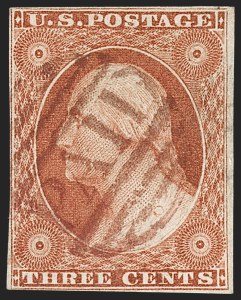 Sale 1179, Lot 2104, 1c-3c 1851-56 Issue (Scott 6-11A)