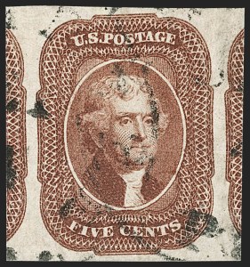 Sale Number 1179, Lot Number 2109, 5c-12c 1851-56 Issue (Scott 12-17)