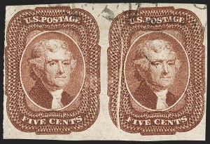 Sale 1179, Lot 2113, 5c-12c 1851-56 Issue (Scott 12-17)