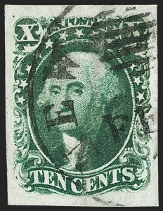 Sale 1179, Lot 2115, 5c-12c 1851-56 Issue (Scott 12-17)