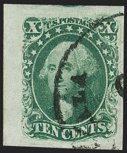 Sale 1179, Lot 2116, 5c-12c 1851-56 Issue (Scott 12-17)