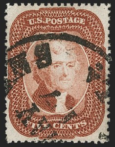Sale 1179, Lot 2129, 1857-60 Issue (Scott 18-39)