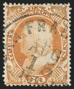 Sale 1179, Lot 2138, 1857-60 Issue (Scott 18-39)