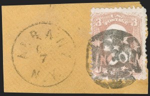 Sale 1179, Lot 2141, 1861-66 Issue (Scott 56-78)