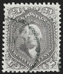 Sale 1179, Lot 2168, 1867-68 Grilled Issue, 1875 Re-Issue (Scott 79-110)