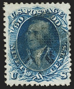 Sale 1179, Lot 2173, 1867-68 Grilled Issue, 1875 Re-Issue (Scott 79-110)