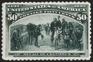Sale 1179, Lot 2231, 1c-50c 1893 Columbian Issue (Scott 230-240)