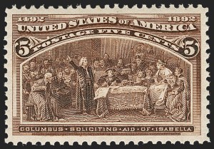 Sale Number 1179, Lot Number 2239, 1c-50c 1893 Columbian Issue (Scott 230-240)