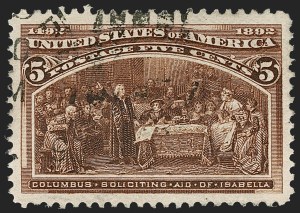 Sale Number 1179, Lot Number 2242, 1c-50c 1893 Columbian Issue (Scott 230-240)