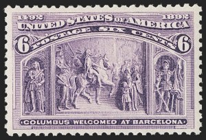 Sale Number 1179, Lot Number 2244, 1c-50c 1893 Columbian Issue (Scott 230-240)