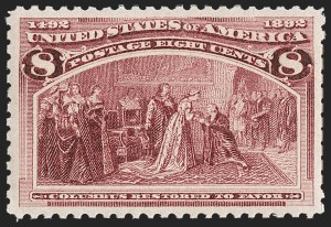 Sale Number 1179, Lot Number 2245, 1c-50c 1893 Columbian Issue (Scott 230-240)