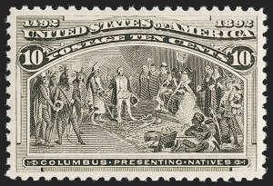 Sale Number 1179, Lot Number 2246, 1c-50c 1893 Columbian Issue (Scott 230-240)