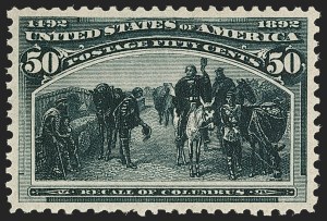 Sale Number 1179, Lot Number 2251, 1c-50c 1893 Columbian Issue (Scott 230-240)