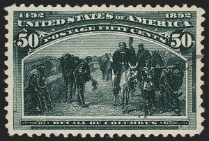 Sale 1179, Lot 2253, 1c-50c 1893 Columbian Issue (Scott 230-240)