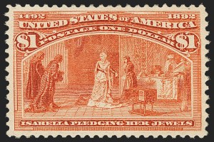 Sale 1179, Lot 2258, $1.00-$5.00 1893 Columbian Issue (Scott 241-245)