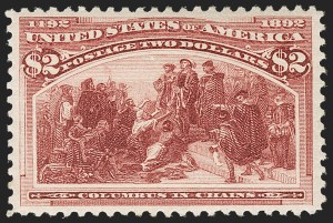 Sale 1179, Lot 2263, $1.00-$5.00 1893 Columbian Issue (Scott 241-245)