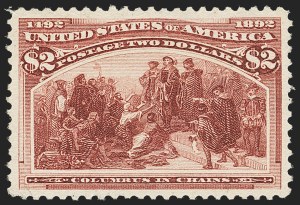 Sale 1179, Lot 2267, $1.00-$5.00 1893 Columbian Issue (Scott 241-245)