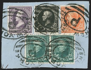 Sale 1179, Lot 2285, 1894-98 Bureau Issues (Scott 246-282)