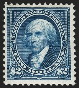 Sale 1179, Lot 2287, 1894-98 Bureau Issues (Scott 246-282), $2.00 Bright Blue (262) Sale 1179, Lot 2287, 1894-98 Bureau Issues (Scott 246-282)