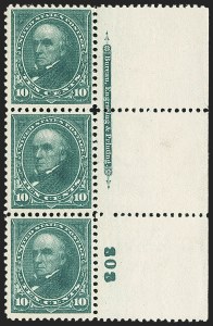 Sale 1179, Lot 2294, 1894-98 Bureau Issues (Scott 246-282)