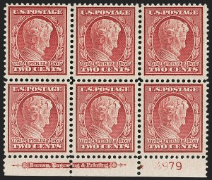 Sale 1179, Lot 2366, 1908-10 Washington-Franklin Issues, 1909 Commemoratives (Scott 331-371)