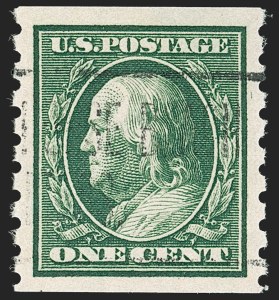 Sale Number 1179, Lot Number 2370, 1910-15 Washington-Franklin Issues (Scott 374-461) Sale Number 1179, Lot Number 2370, 1910-15 Washington-Franklin Issues (Scott 374-461)