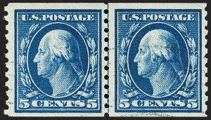 Sale 1179, Lot 2381, 1910-15 Washington-Franklin Issues (Scott 374-461)