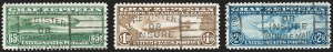 Sale 1179, Lot 2476, Air Post: Graf Zeppelin Issue (C13-C15)