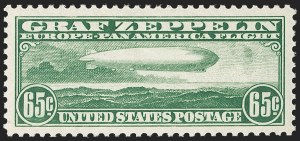 Sale 1179, Lot 2479, Air Post: Graf Zeppelin Issue (C13-C15)