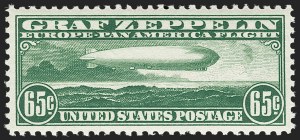 Sale 1179, Lot 2480, Air Post: Graf Zeppelin Issue (C13-C15)