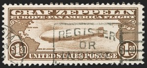 Sale 1179, Lot 2490, Air Post: Graf Zeppelin Issue (C13-C15)