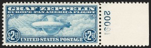 Sale 1179, Lot 2492, Air Post: Graf Zeppelin Issue (C13-C15)