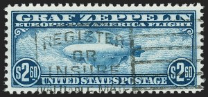 Sale Number 1179, Lot Number 2498, Air Post: Graf Zeppelin Issue (C13-C15)