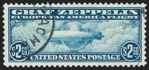 Sale 1179, Lot 2499, Air Post: Graf Zeppelin Issue (C13-C15)