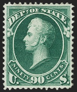 Sale 1179, Lot 2527, Back-of-Book: Special Delivery thru Parcel Post, 90c State (O67) Sale 1179, Lot 2527, Back-of-Book: Special Delivery thru Parcel Post