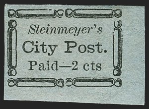 Sale 1179, Lot 2592, Carriers and Locals: General Issue and Government Carriers