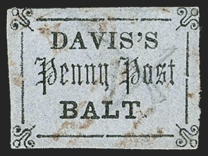 Sale 1179, Lot 2625, Carriers and Locals: Local Posts, continued