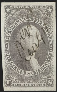 Sale 1179, Lot 2669, Revenues: First Issue