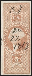 Sale 1179, Lot 2676, Revenues: First Issue, cont.