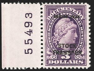 Sale 1179, Lot 2712, Revenues: Documentary, Proprietary, Stock Transfer