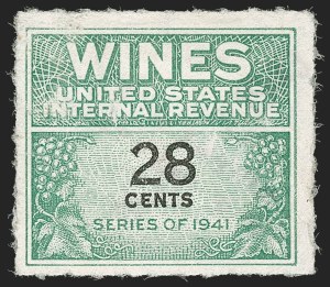 Sale 1179, Lot 2719, Revenues: Wine Stamps, Distilled Spirits