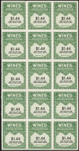 Sale 1179, Lot 2720, Revenues: Wine Stamps, Distilled Spirits