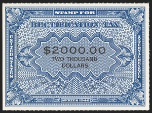 Sale 1179, Lot 2737, Revenues: Wine Stamps, Distilled Spirits