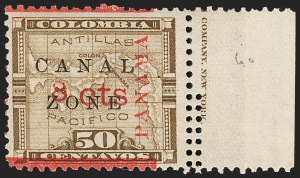 Sale 1179, Lot 2759, U.S. Possessions: Canal Zone