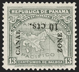Sale 1179, Lot 2764, U.S. Possessions: Canal Zone