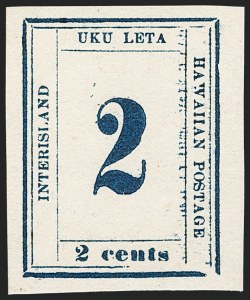 Sale 1179, Lot 2823, U.S. Possessions: Hawaii, Numerals Issues