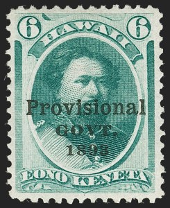 Sale 1179, Lot 2830, U.S. Possessions: Hawaii, Royal Portraits thru Back-of-Book