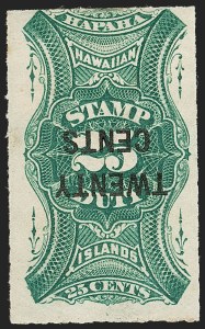 Sale 1179, Lot 2840, U.S. Possessions: Hawaii, Royal Portraits thru Back-of-Book